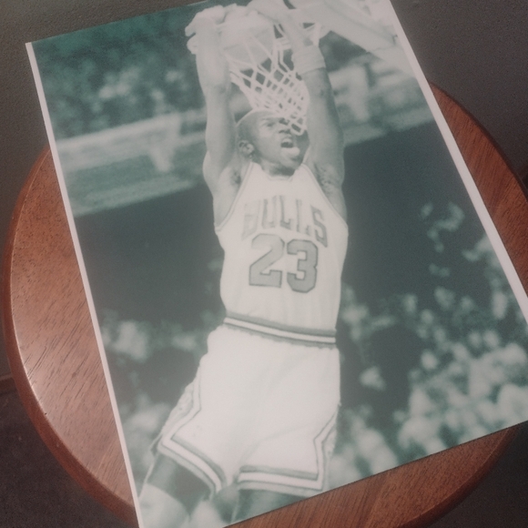 MICHAEL JORDAN 8.5x11 BULLS 1988 VINTAGE SLAM DUNK CONTEST PLUS 5 OTHER POSTERS! - Picture 4 of 16